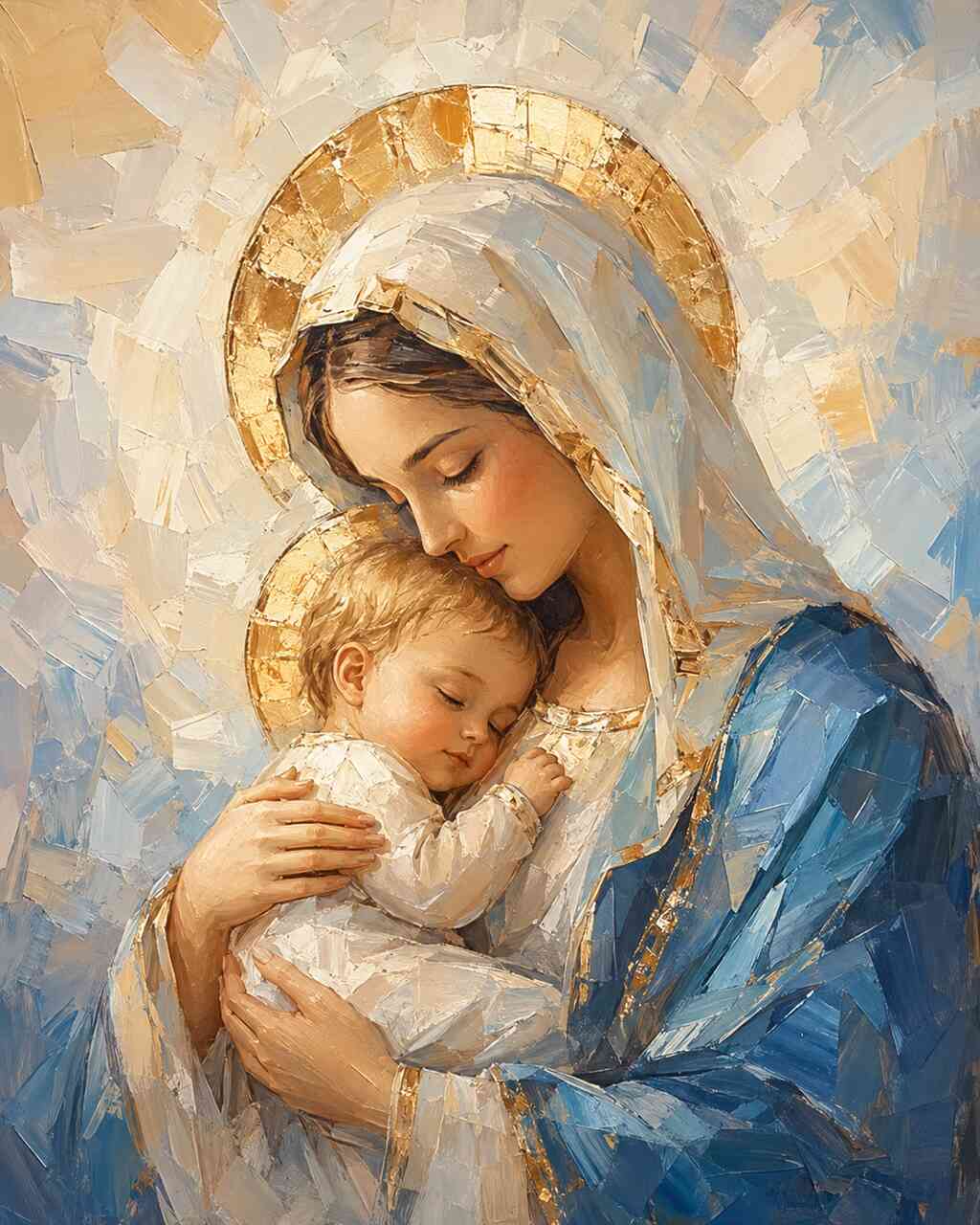 Diamond Painting - Himmlische Geborgenheit