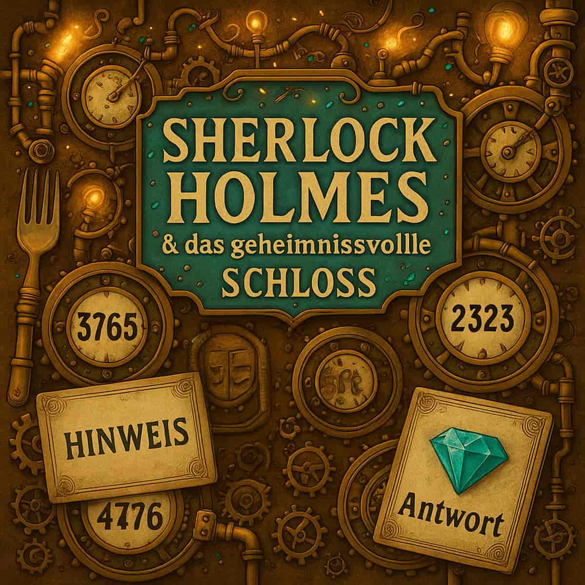 Sherlock Holmes & das geheimnisvolle Schloss - Escape Set