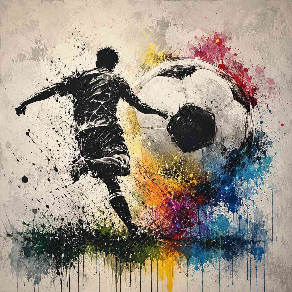 Diamond Painting - Dynamik des Augenblicks