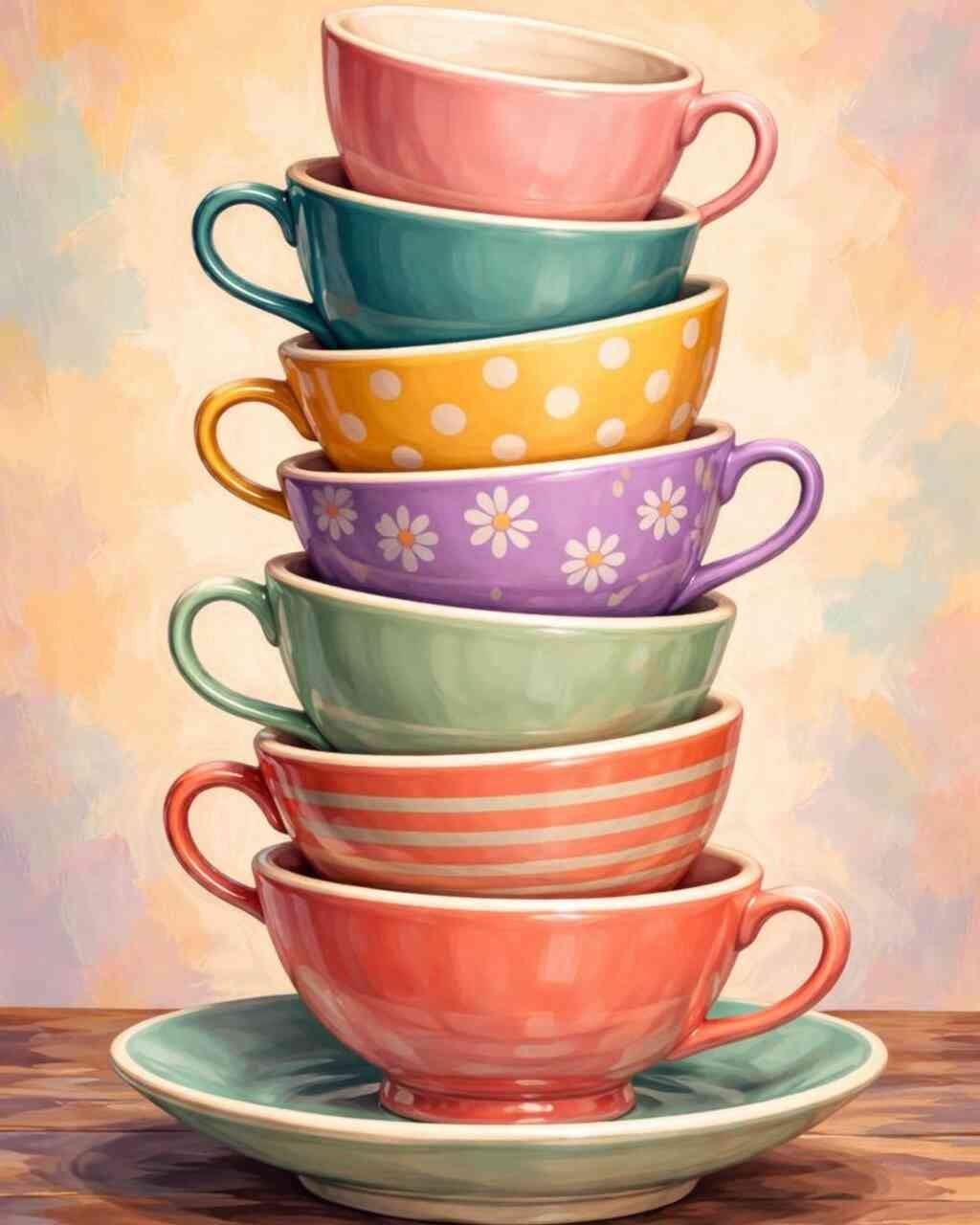 Diamond Painting - Tassenturm