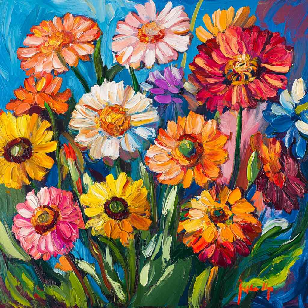 Diamond Painting - Farbexplosion des Sommers