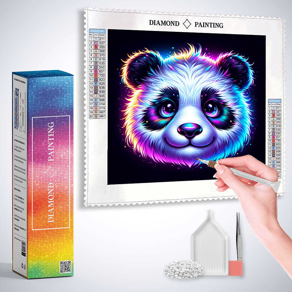 Diamond Painting - Kosmisches Farbwunder