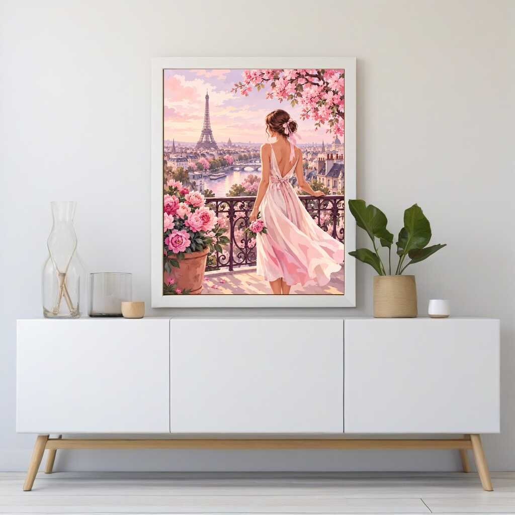 Diamond Painting - Frühlingsträume in Paris