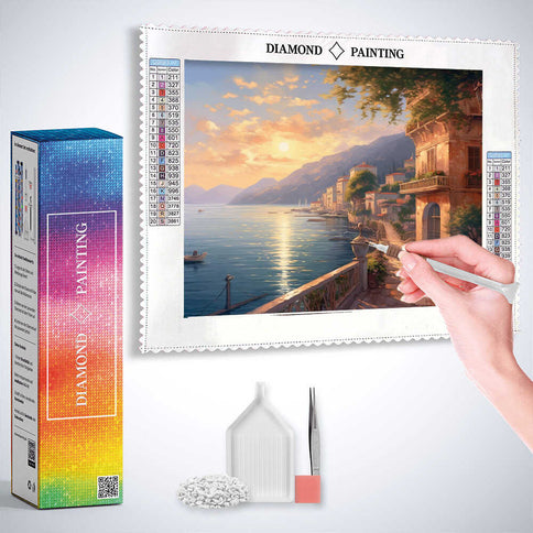 Diamond Painting - Mediterranes Erwachen