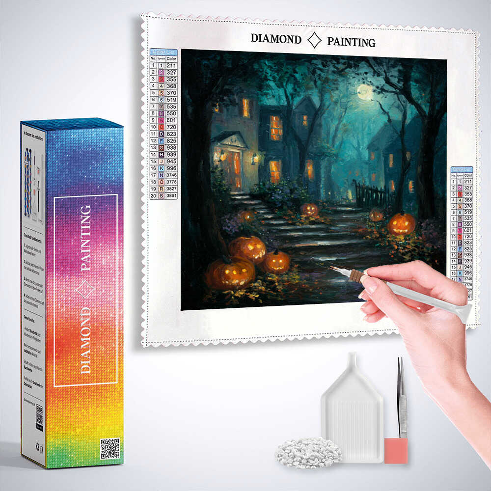 Diamond Painting - Flüstern im Mondlicht