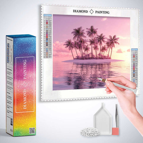 Diamond Painting - Insel der Träume