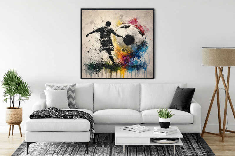 Diamond Painting - Dynamik des Augenblicks