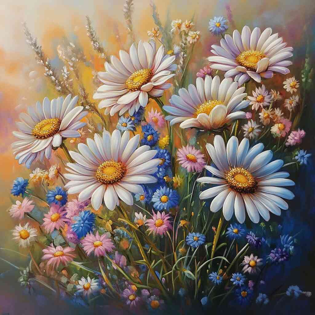 Diamond Painting - Sommerpoesie in Blüte
