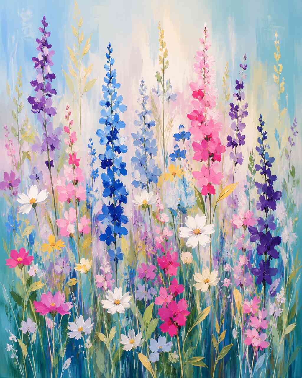 Diamond Painting - Farben des Frühlingsglücks
