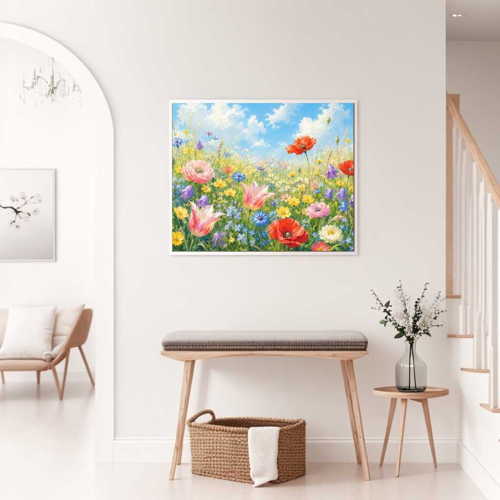 Diamond Painting - Frühlingserwachen, blühende Harmonie