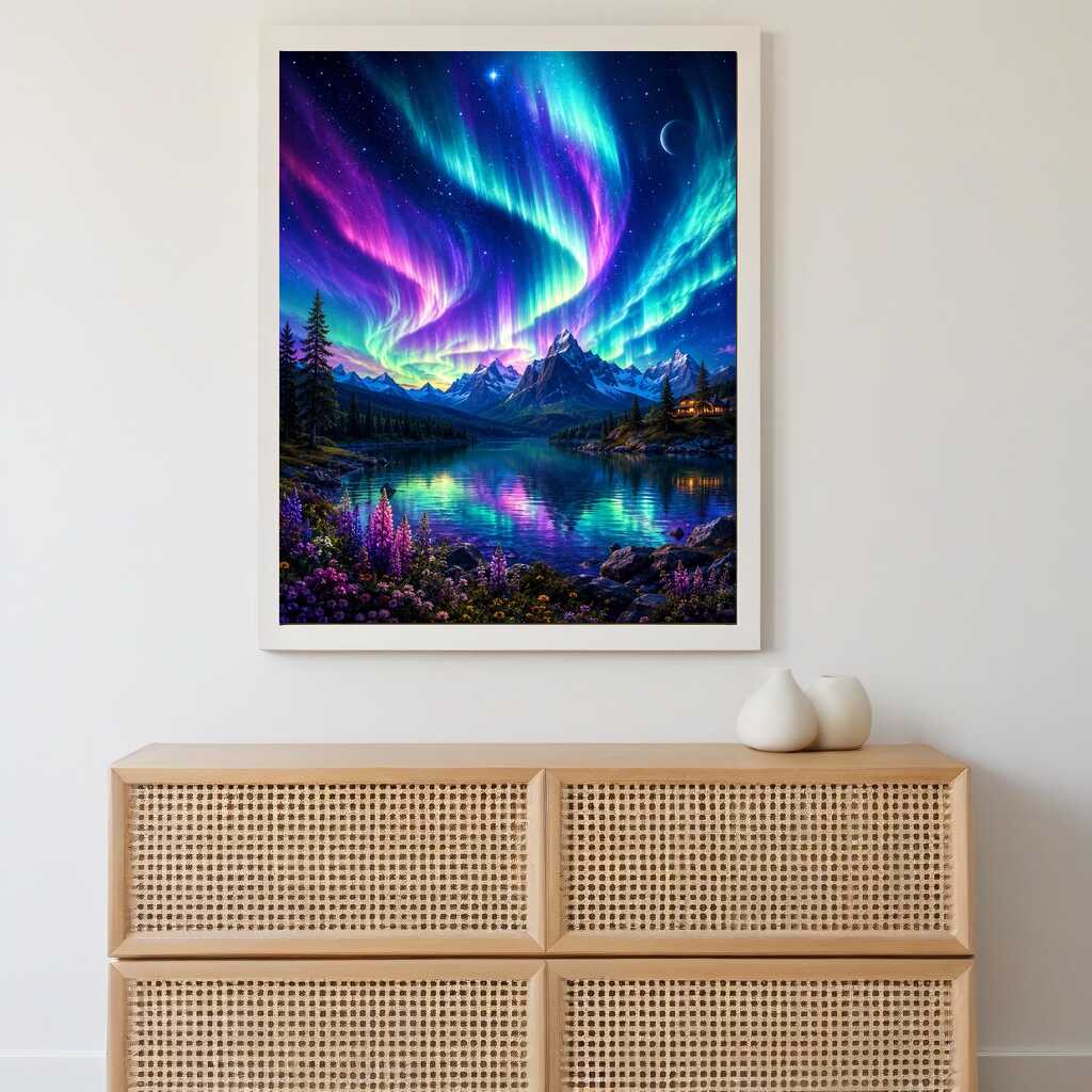 Diamond Painting - Magie der Polarlichter