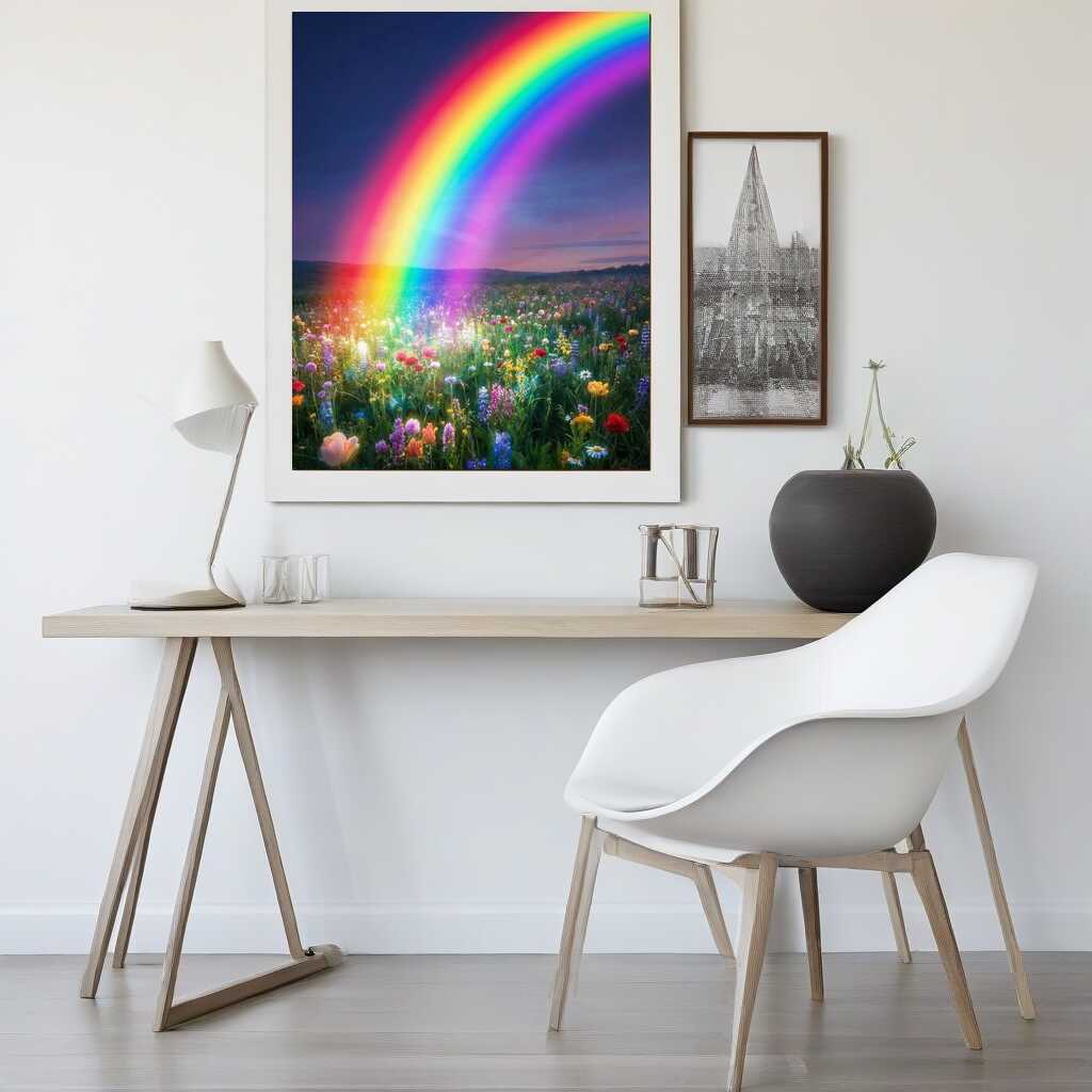 Diamond Painting - Magie des Regenbogens