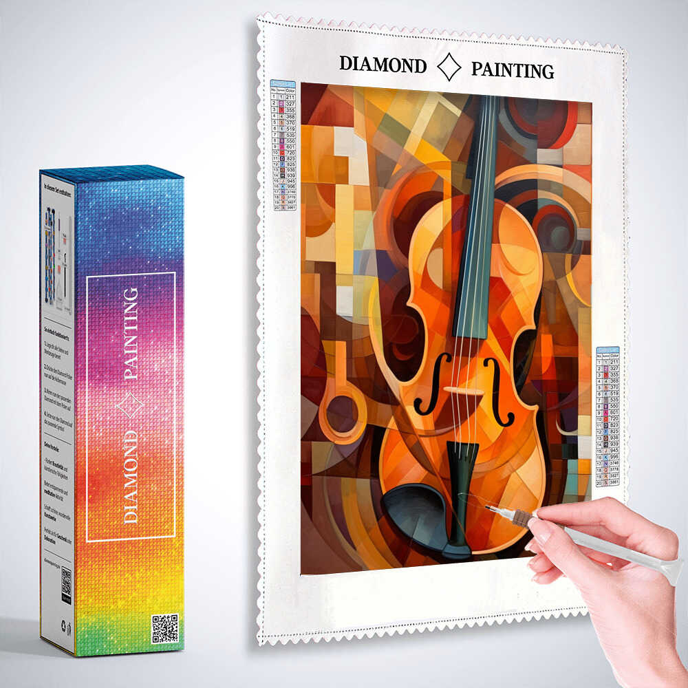 Diamond Painting - Sinfonie der Formen