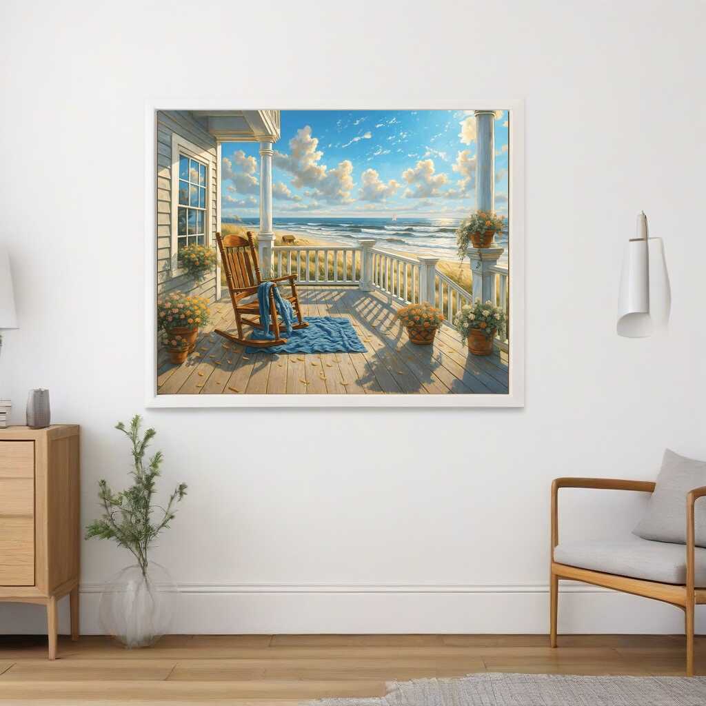 Diamond Painting - Sanftes Meeresflüstern
