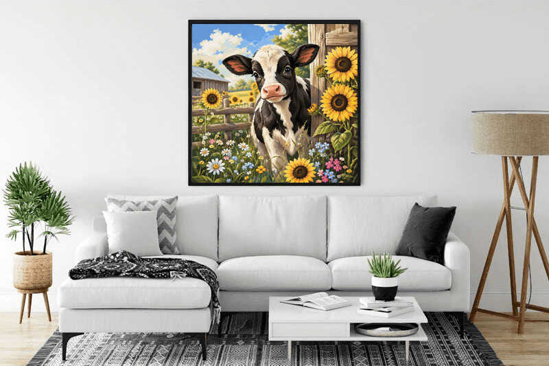 Diamond Painting - Sonnenstrahlen und Heiterkeit