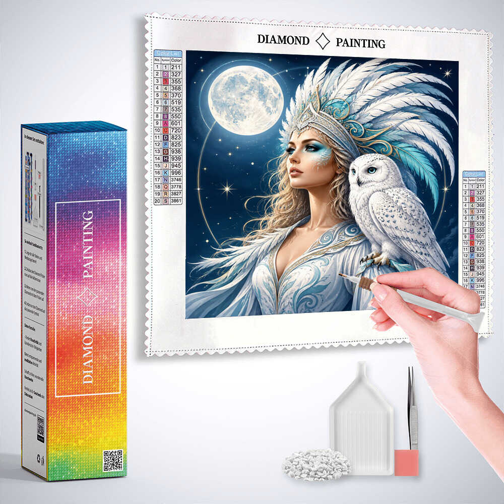 Diamond Painting - Königin der Nacht