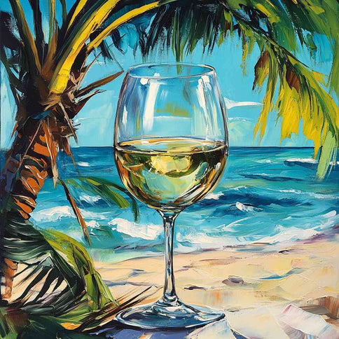 Diamond Painting - Sonnenmoment am Meer