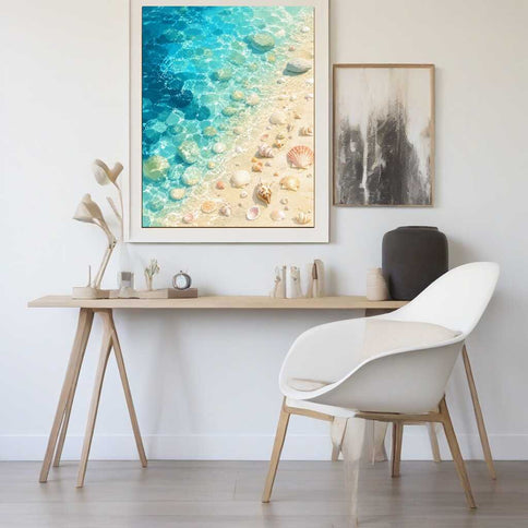 Diamond Painting - Muscheln im Sonnenlicht