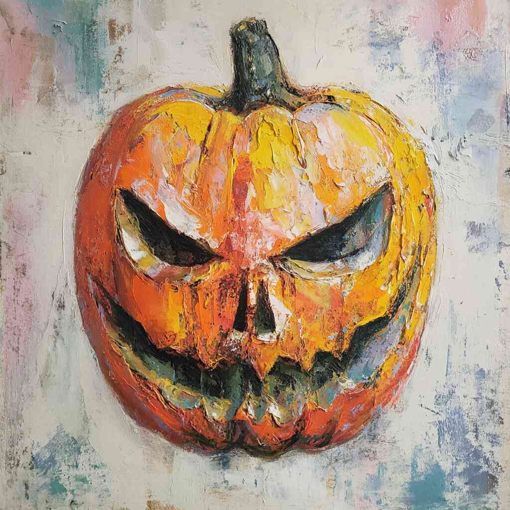 Diamond Painting - Flammendes Grinsen