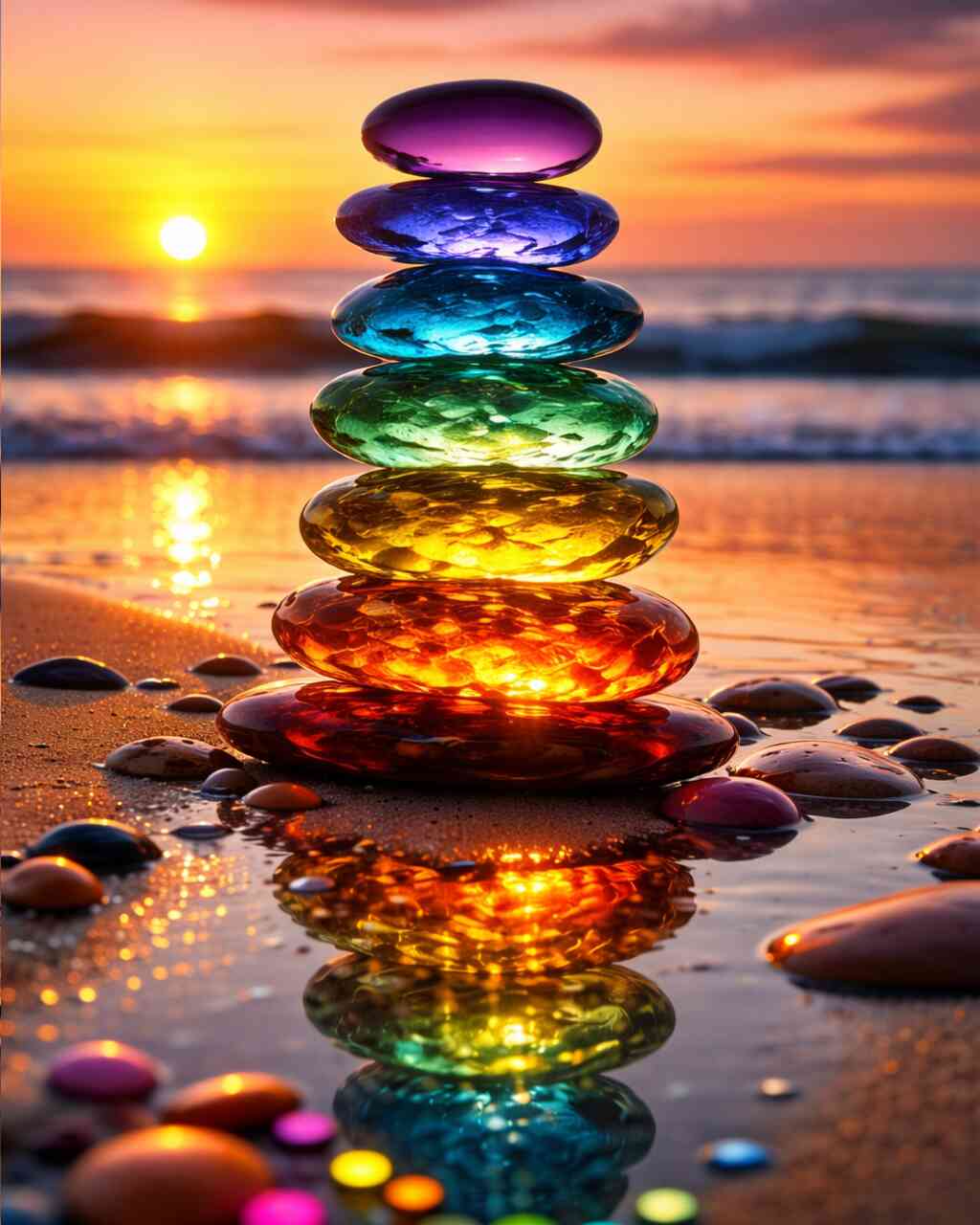 Diamond Painting - Magie des Gleichgewichts