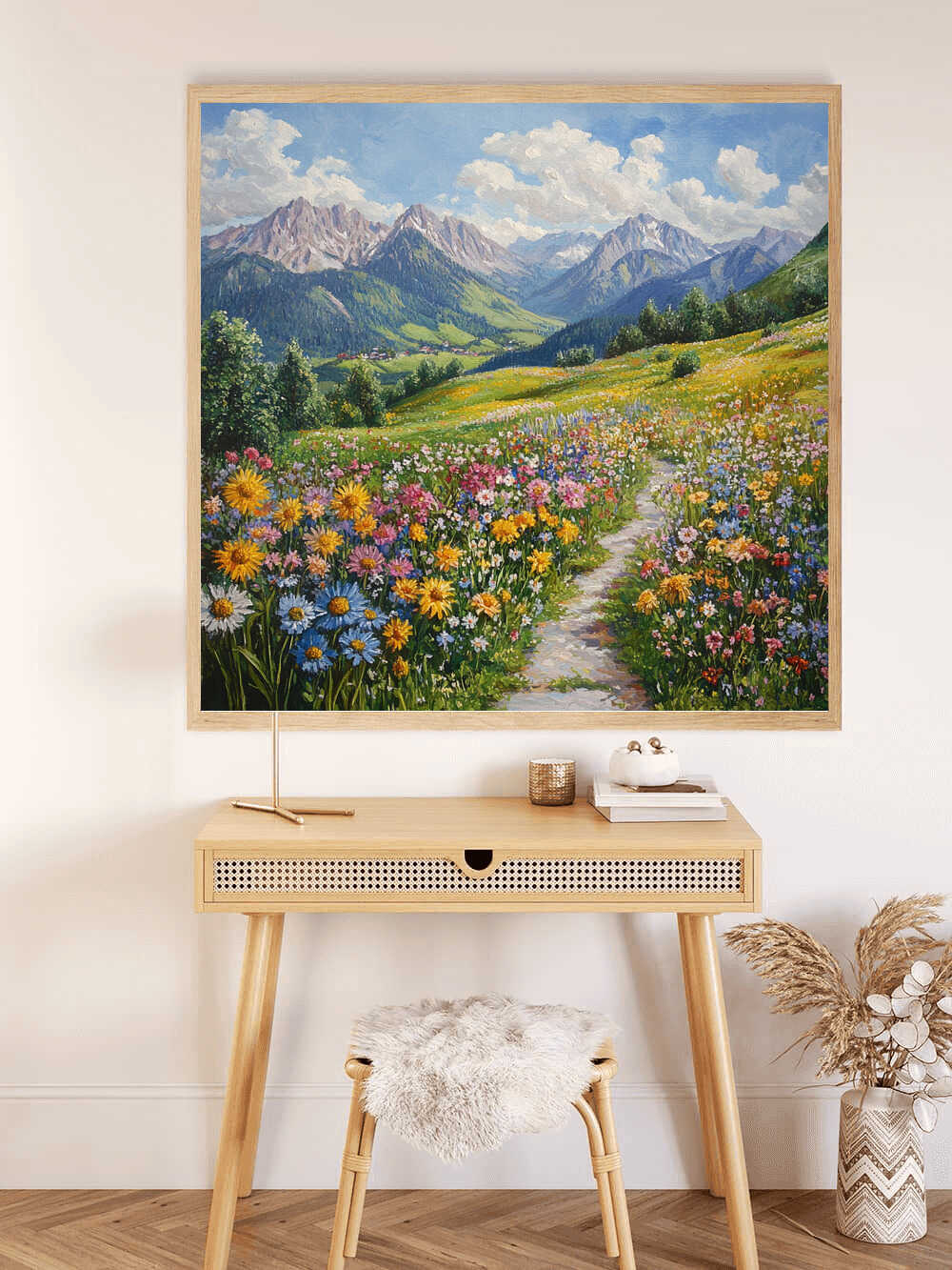 Diamond Painting - Pfad der Farben