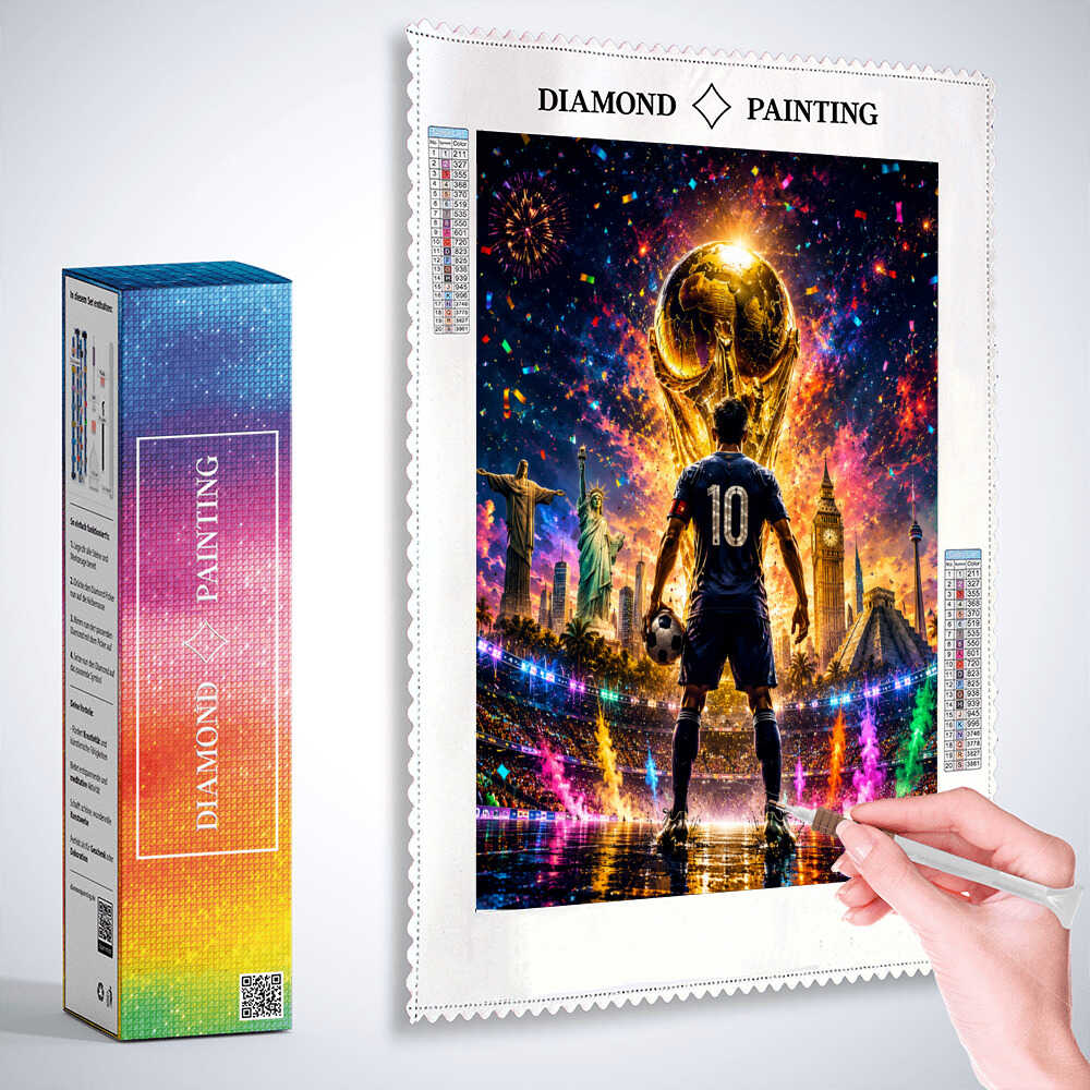 Diamond Painting - Triumph der Nationen