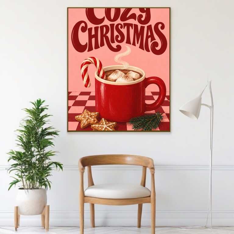 Diamond Painting - Gemütliche Weihnachtsfreude