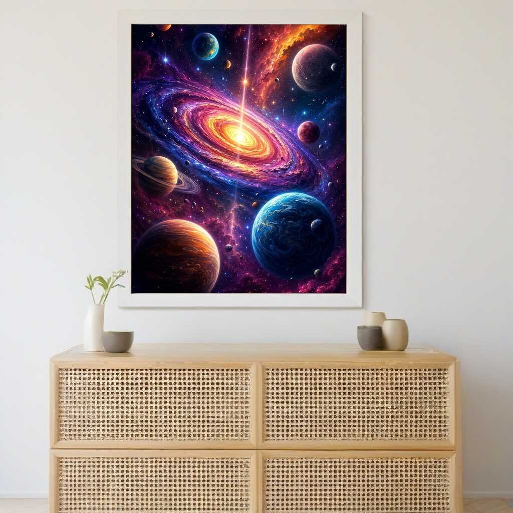 Diamond Painting - Galaktische Träumerei