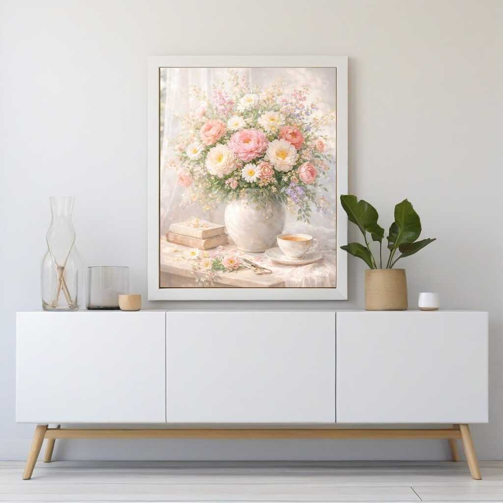 Diamond Painting - Morgenpoesie, Zauber der Blüten