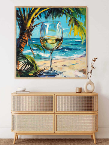 Diamond Painting - Sonnenmoment am Meer