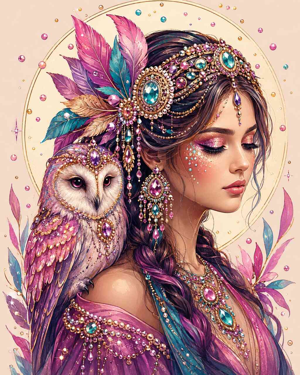 Diamond Painting - Juwelen der Nacht