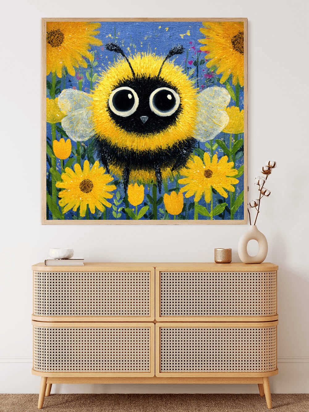 Diamond Painting - Sonnenstrahlen im Summgarten