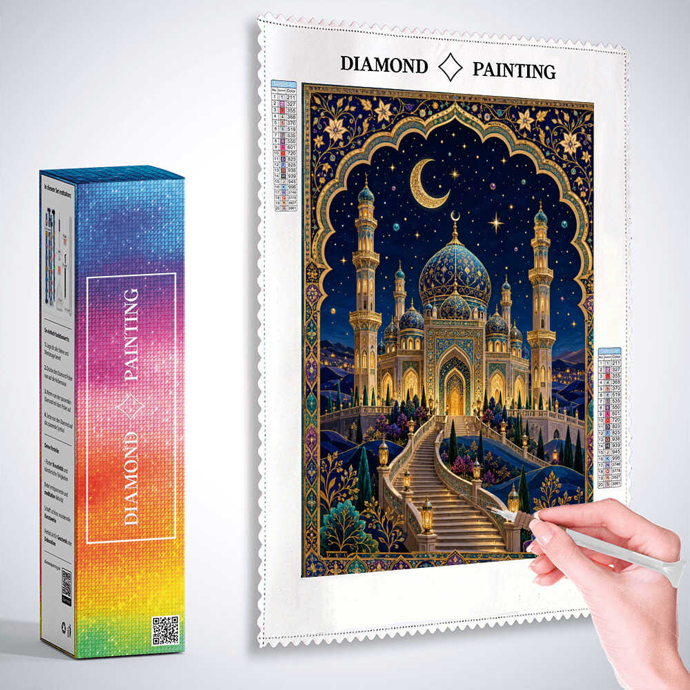 Diamond Painting - Sternennachtpalast