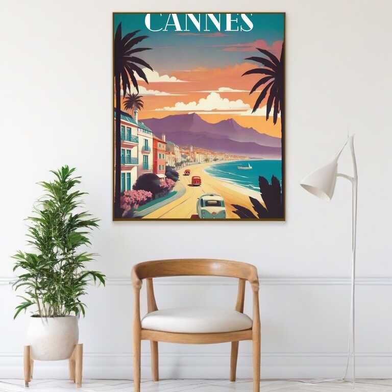 Diamond Painting - Küstenzauber in Cannes