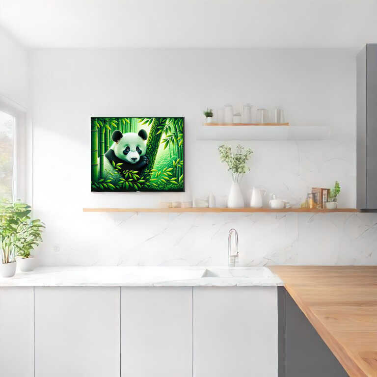 Diamond Painting - Panda im Baum