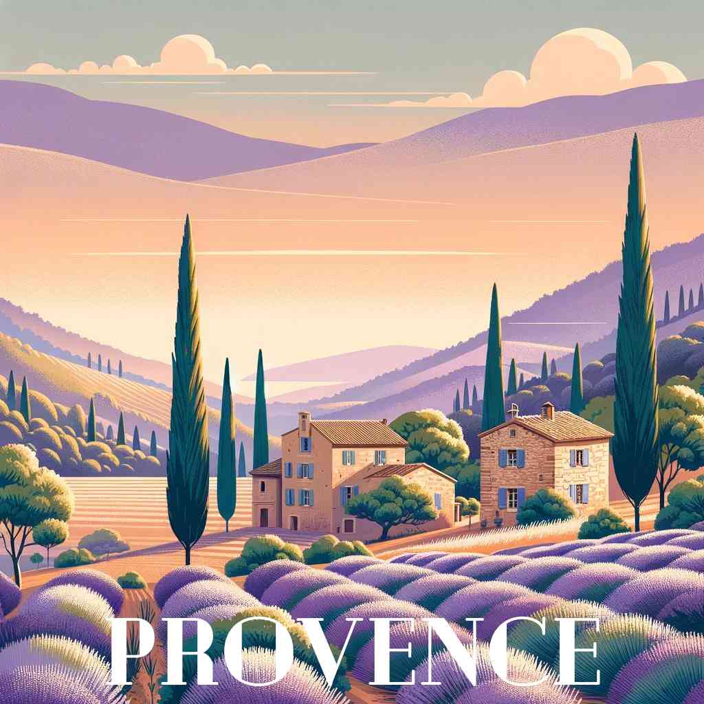 Diamond Painting - Lavendeltraum in der Provence