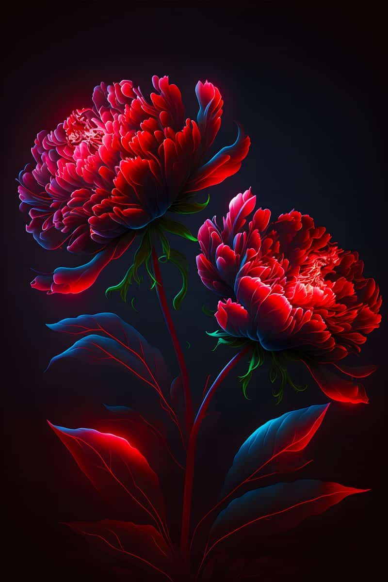 Diamond Painting - Rosen in der Nacht - gedruckt in Ultra-HD - Blumen, Neu eingetroffen, Rosen, Vertikal