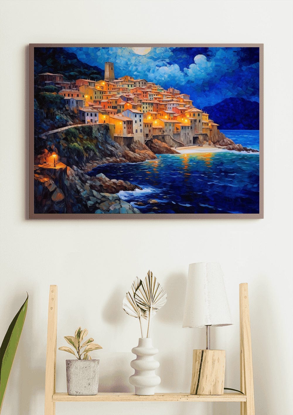 Malerisches Manarola am Mittelmeer