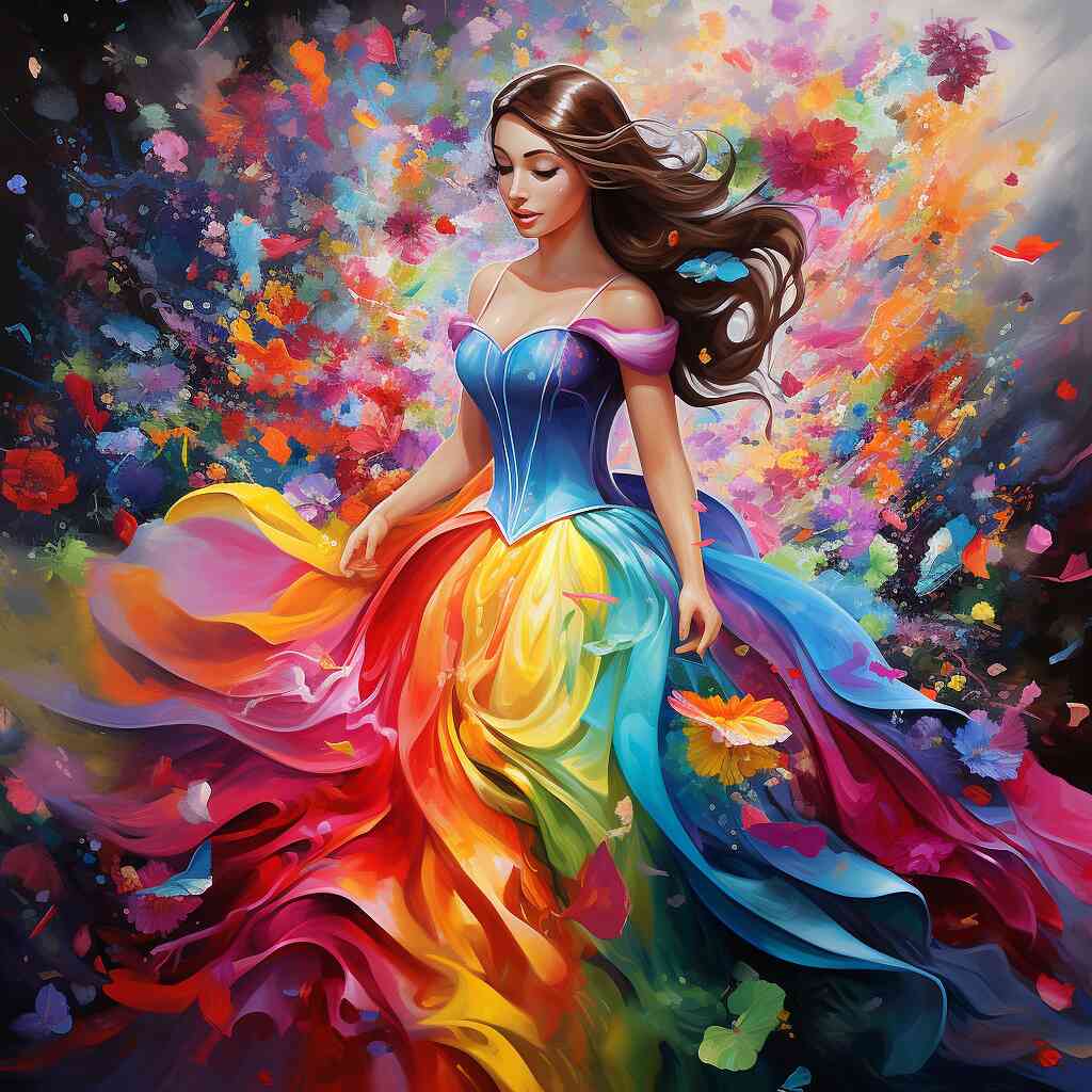 Diamond Painting - Farbenrausch der Gefühle