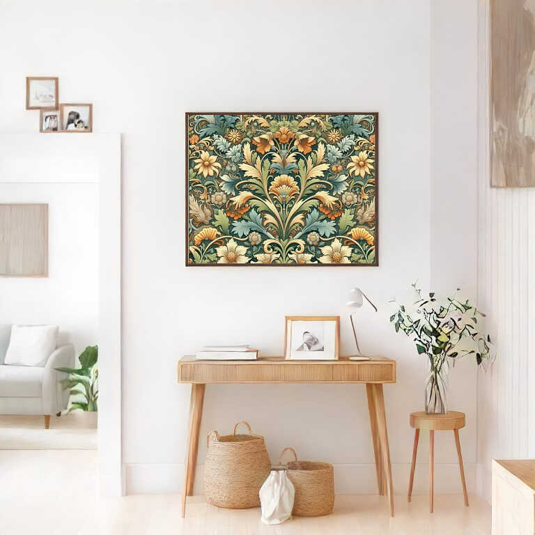 Diamond Painting - Goldene Lilien