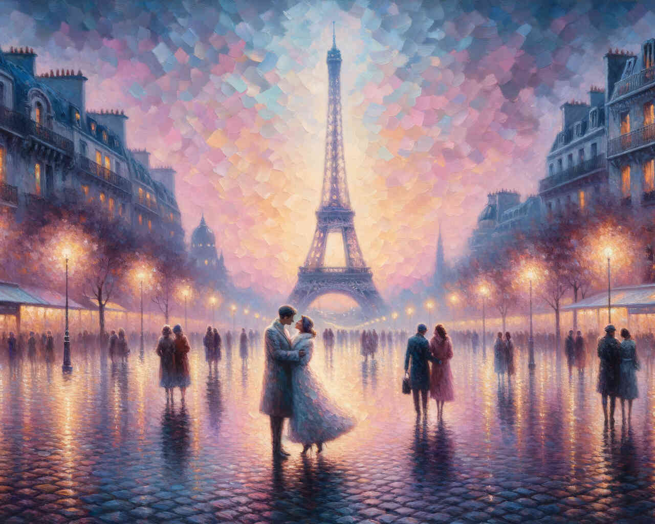 Romanze am Pariser Eifelturm
