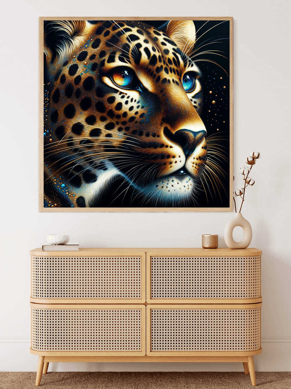 Diamond Painting - Leopard Profil