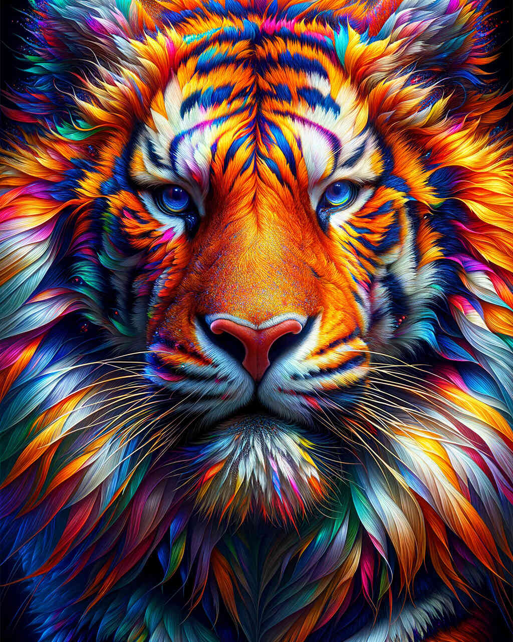 Diamond Painting - Farbimpression Tiger