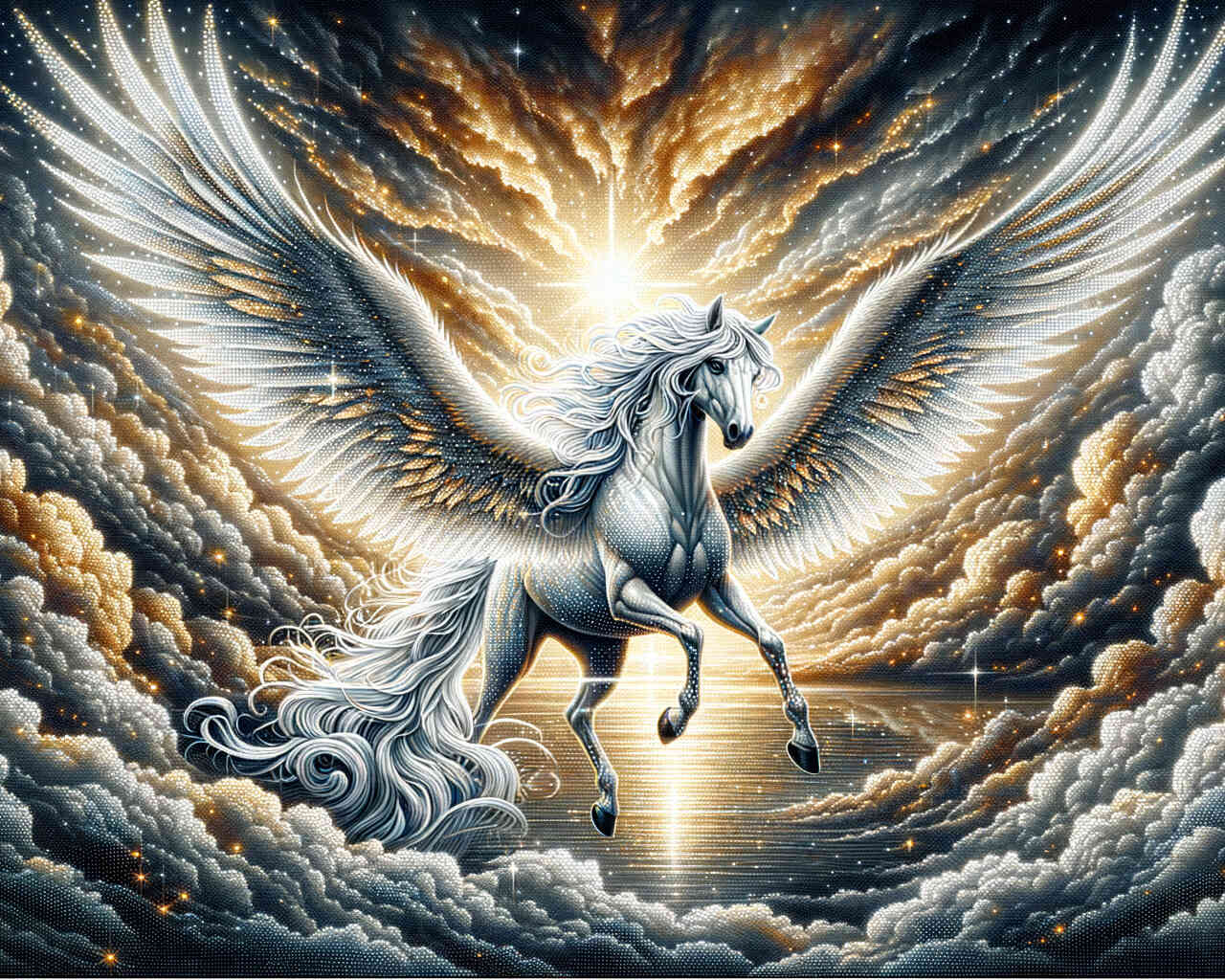 Diamond Painting - Pegasus