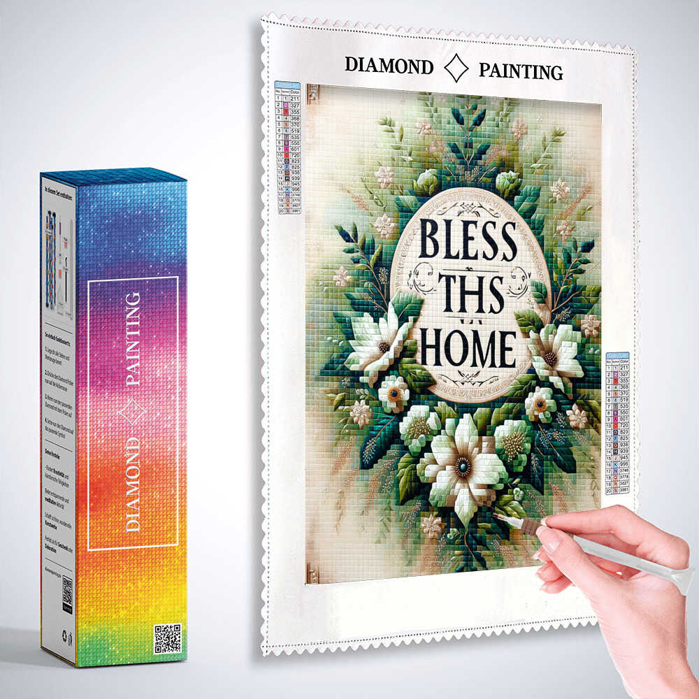 Diamond Painting - Blesss this home