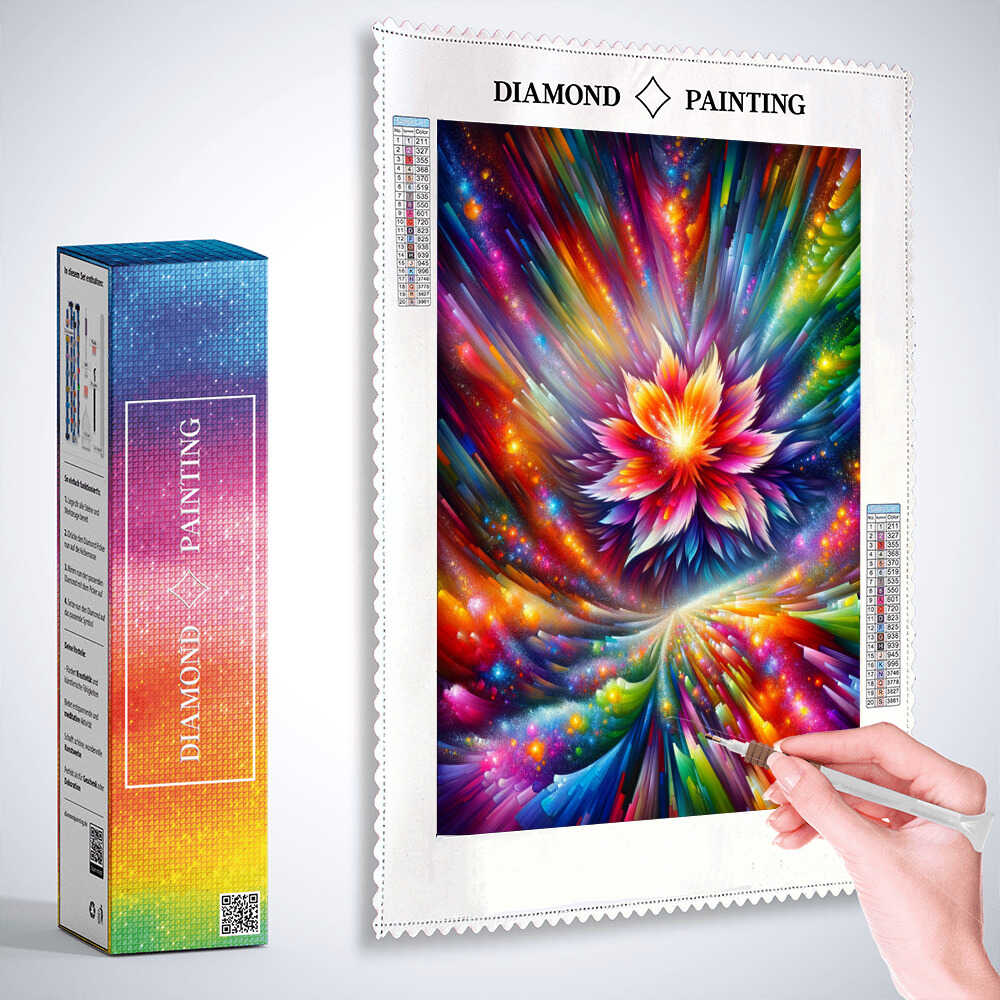 Diamond Painting - Traumhafte Blüte