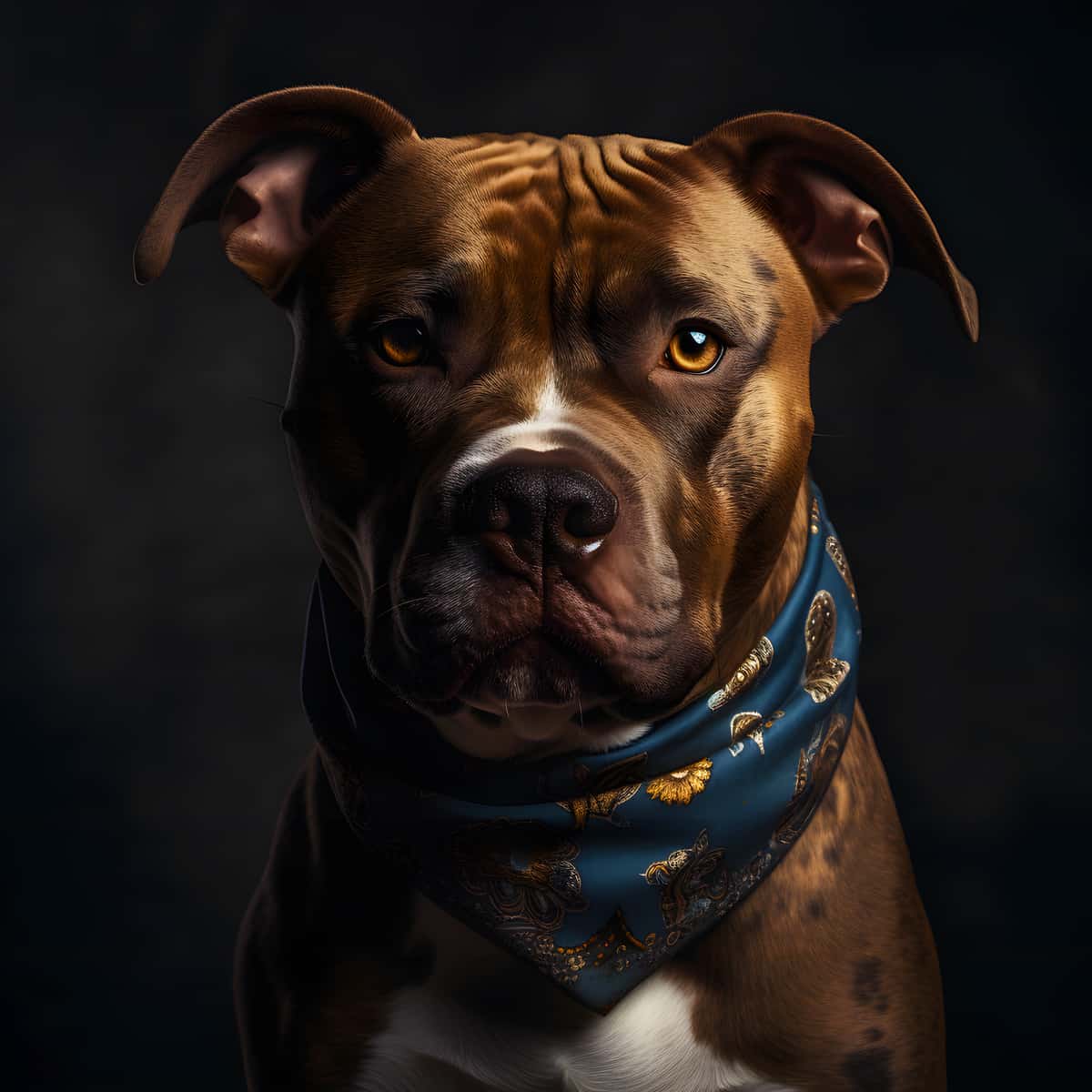 Diamond Painting - Harter Hund - gedruckt in Ultra-HD - Hund, Neu eingetroffen, Quadratisch, Tiere