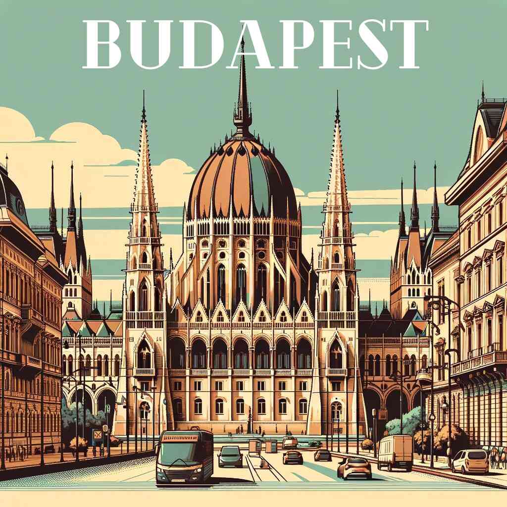 Diamond Painting - Magische Metropole: Budapest