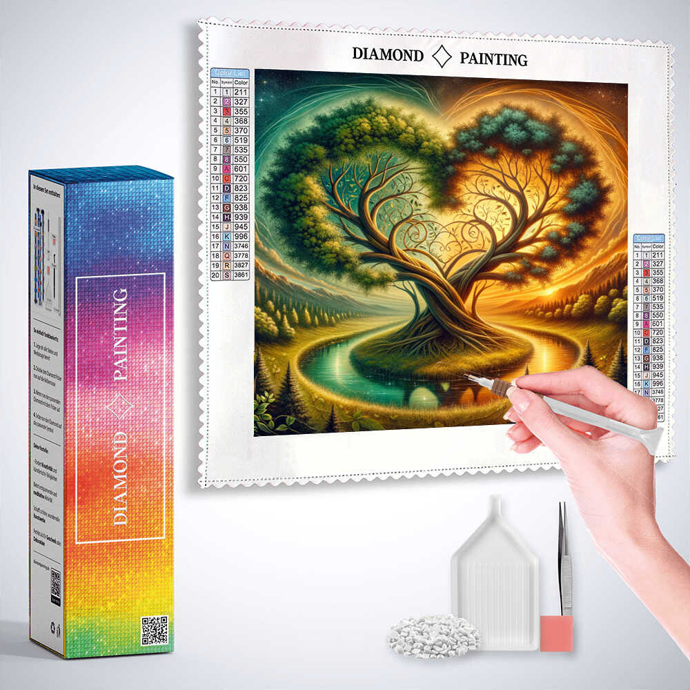 Diamond Painting - Zeitenflüstern