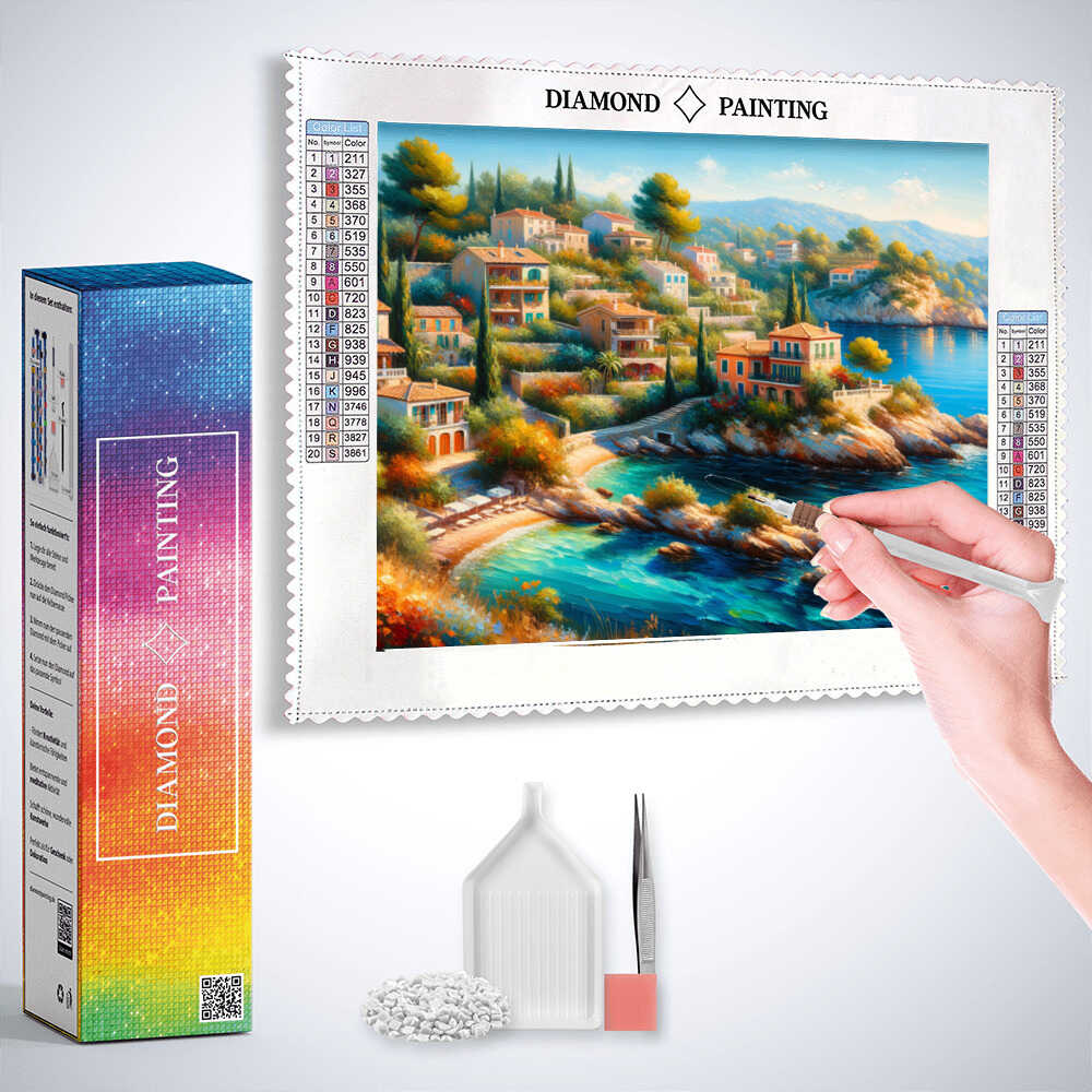 Diamond Painting - Mediterranes Flüstern